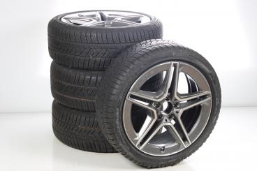 Pack jantes alu et pneus PIR/SottozeroWinter3 AMG à 5 double 