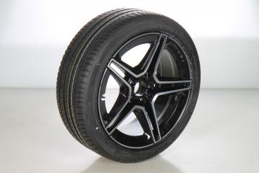 Roue complète alu MICHELIN/PilotAlpin5 AMG à 5 doubles branc 