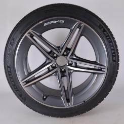 Wheel Package d'hiver alliage 20 pouces avec pneus Michelin pour AMG-GT-Coupe 290, Mercedes-AMG d'origine