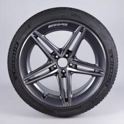 Wheel Package d'hiver alliage 20 pouces avec pneus Michelin pour AMG-GT-Coupe 290, Mercedes-AMG d'origine