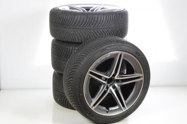 Pack jantes alu et pneus MICHELIN/PilotAlpin5 AMG à 5 double 