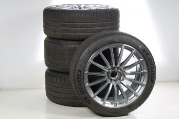 Pack de roues complètes d'été alliage 20 pouces avec pneus Michelin pour AMG-GT-Coupe 290, Mercedes-AMG d'origine