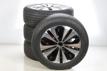 Pack jantes alu et pneus CONTI/EcoContact6Q à 5 doubles bran 