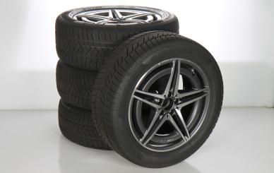 Pack jantes alu et pneus PIR/ScorpionWinterImpact AMG à 5 do 