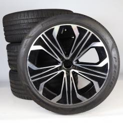 Pack de roues complètes d'été alliage 21 pouces avec pneus Pirelli pour EQE SUV 294, Mercedes-Benz d'origine