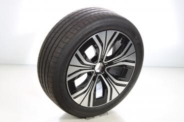 Roue complète alu GOODY | EagleF1Asymmetric5 jante à 5 branches Aero 