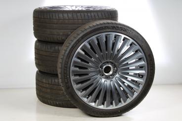 Pack de roues complètes d'été alliage 22 pouces avec pneus Michelin pour EQE SUV 294, Mercedes-AMG d'origine