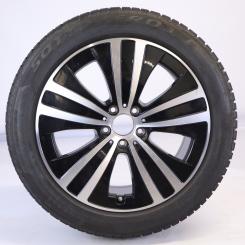 Roue complète alu PIR/SottozeroWinter3 Jante à 5 branches 