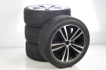 Pack de roues complètes d'hiver alliage 19 pouces avec pneus Hankook pour EQE 295, Mercedes-Benz d'origine