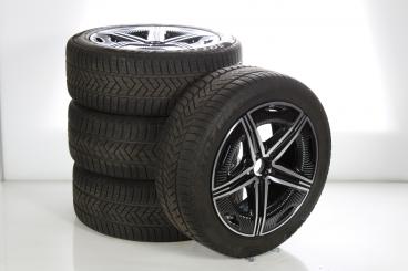 Pack jantes alu et pneus PIR/SottozeroWinter3 AMG à 5 double 