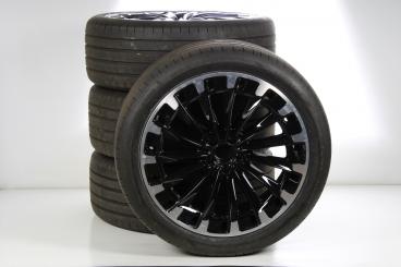 Pack de roues complètes d'été alliage 22 pouces avec pneus Goodyear pour EQS SUV 296, Mercedes-AMG d'origine