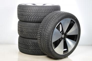 Pack jantes alu et pneus BRIDGE/BLIZZAKLM005 5 trous, Aero 
