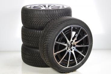 Pack jantes alu et pneus AMG multibranches alu BRIDGE/BLIZZA 