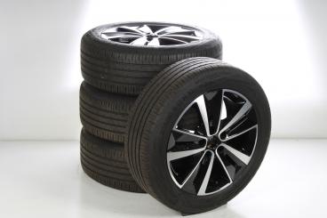 Pack de roues complètes d'été alliage 17 pouces avec pneus Continental pour Citan/ Classe T 420, Mercedes-Benz d'origine