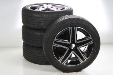 Pack de roues complètes d'été alliage 17 pouces avec pneus Continental pour Citan/ Classe T 420, Mercedes-Benz d'origine