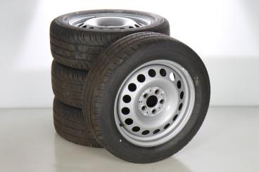 Pack jantes acier et pneus CONTI/ContiVanContact200 jante ac 