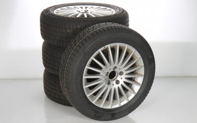 Pack jantes alu et pneus CONTI/WinterContactTS830P multibran 