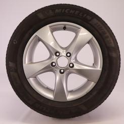 Roue complète alu MICHELIN/PilotAlpin5 Jante à 5 branches 