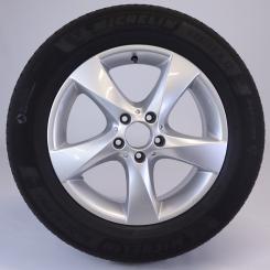 Roue complète alu MICHELIN/PilotAlpin5 Jante à 5 branches 