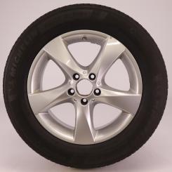 Roue complète alu MICHELIN/PilotAlpin5 Jante à 5 branches 