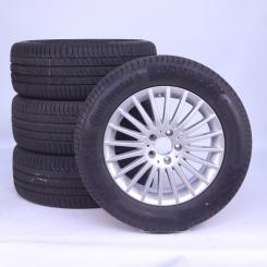 Pack jantes alu et pneus CONTI/PremiumContact6 multibranches 