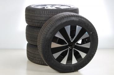 Lot de roues complètes alu 17 pouces CONTINENTAL Classe V 44 