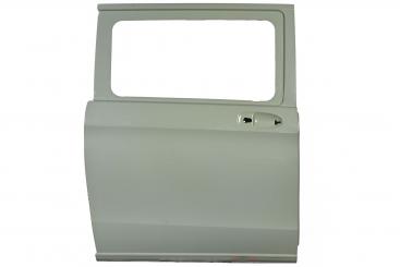 Porte coulissante droite avec vitre 