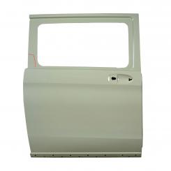 Porte coulissante droite avec vitre