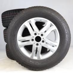 Pack de roues complètes d'hiver en alliage 18 pouces avec pneus Continental pour G-Modell 463, Mercedes-Benz d'origine