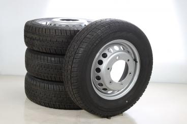 Pack jantes acier et pneus CONTI/Vancontact4season jante aci 
