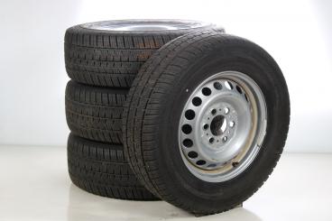 Pack jantes acier et pneus CONTI/Vancontact4season jante aci 