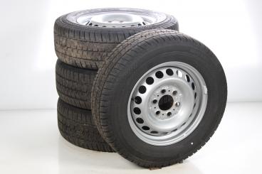 Pack jantes acier et pneus CONTI/Vancontact4season jante aci 
