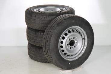 Pack jantes acier et pneus MICHELIN/AGILIS Jante acier 