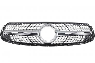 Calandre argent iridium mat 