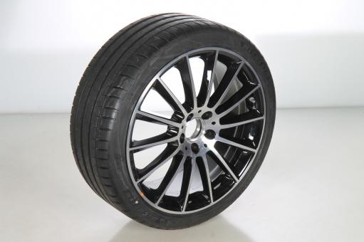 Roue complète alu BRIDGE/PotenzaSport AMG jante multibranche 