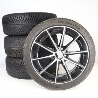 Pack de roues complètes d'hiver alliage 18 pouces avec pneus Michelin pour CLA ShootingBrake X118, CLA 118, Mercedes-AMG d'origine