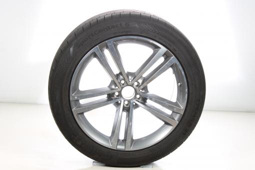 Roue complète alu CONTI/SportContact6 Jante à 5 doubles bran 