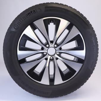 Roue complète alu CONTI/WinterContact TS8 jante à 5 doubles 
