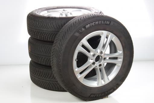 Pack de roues complètes d'hiver alliage 17 pouces avec pneus Michelin pour Classe GLA H247, Classe GLB X247, Mercedes-Benz d'origine