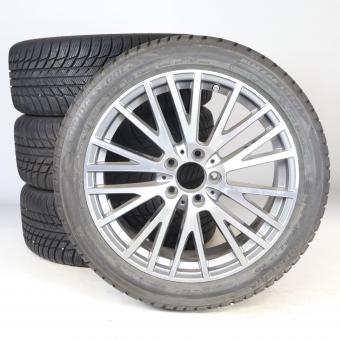 Pack de roues complètes d'hiver alliage 18 pouces avec pneus Bridgestone pour CLA ShootingBrake X118, Classe A 177 et d'autres, Mercedes-Benz d'origine