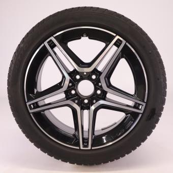 Roue complète alu PIR/SottozeroWinter3 Jante à 5 branches 