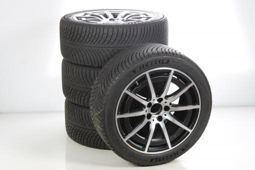 Pack de roues complètes d'hiver alliage 18 pouces avec pneus Michelin pour CLA 118, CLA ShootingBrake X118 et d'autres, Mercedes-AMG d'origine