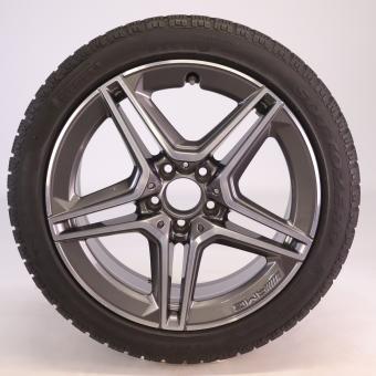 Roue complète alu PIR/SottozeroWinter240Serie2 AMG 5 branche 