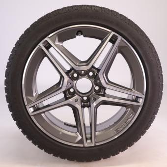 Roue complète alu PIR/SottozeroWinter240Serie2 AMG 5 branche 