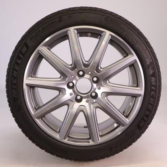 Roue complète alu MICHELIN/PilotAlpin5 AMG jante à 10 branch 