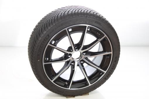 Roue complète alu MICHELIN/Pilot Alpin 5AMG jante à 10 branc 