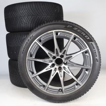 Pack de roues complètes d'hiver alliage 20 pouces avec pneus Pirelli pour AMG GT 192, Mercedes-AMG d'origine