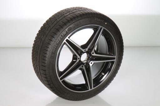 Roue complète alu MICHELIN/PilotAlpinPA4 AMG jante à 5 branc 