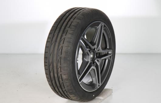 Roue complète alu CONTI/EcoContact6 AMG jante à 5 doubles br 