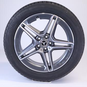Roue complète alu MICHELIN/PilotAlpin5 AMG à 5 doubles branc 